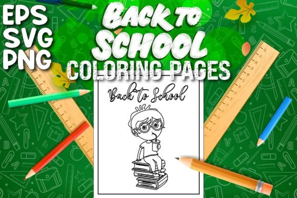 Back to School Coloring Pages Vol-12: A Creative Tool for Learning and Fun
