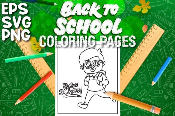 Back to School Coloring Pages Vol- 26: A Creative Tool for Learning and Fun