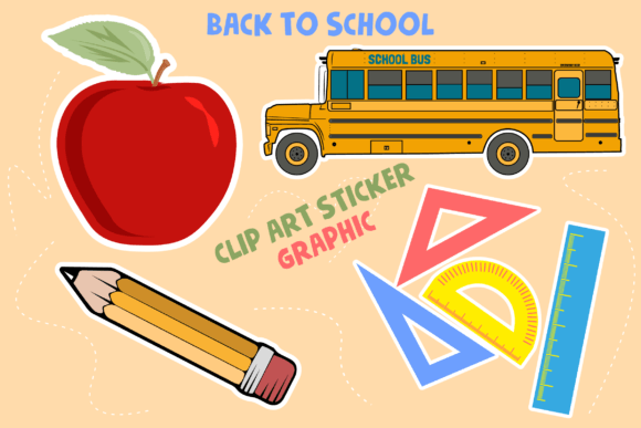 Back to School Sticker Collection