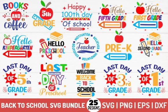 Back to School SVG Cut Files Bundle: A Comprehensive Resource for Creative Projects