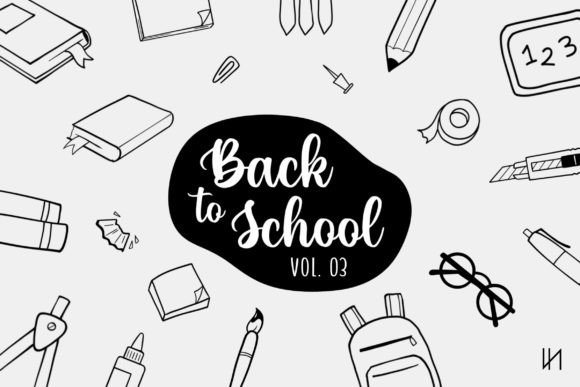 Hand Drawn Back to School Set - Vol. 03: A Comprehensive Overview