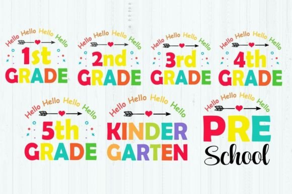 Hello Back to School Sublimation: A Versatile Design for All Your Projects