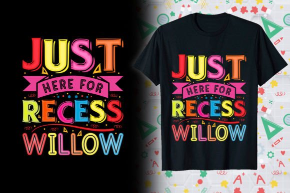 Just Here for Back to School T-shirt: A Versatile Design for Every Need