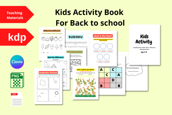 Kids Activity for Back to School: A Practical Tool for Learning and Engagement