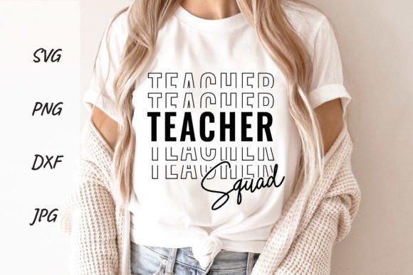 Teacher Squad Back to School Sublimation: A Creative Solution for Educators and DIY Enthusiasts